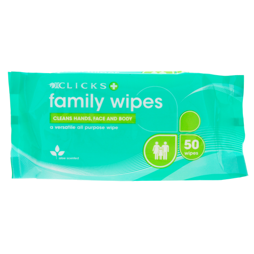Family Wipes 50 Wipes