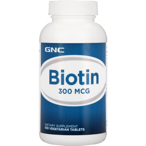 Biotin 300 Mcg Dietary Supplement 100 Capsules
