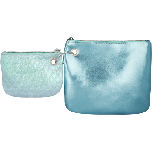 Clicks Teen Twinkle Cosmetic Bag Set Blue 2 Piece - Clicks