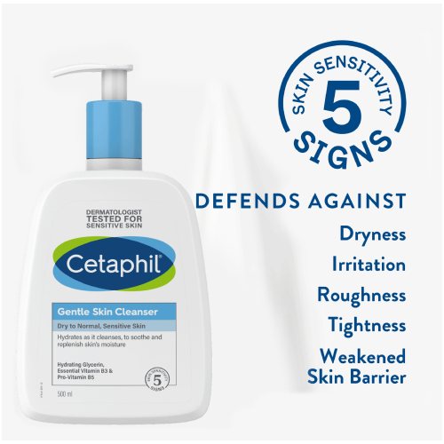 Cetaphil Gentle Cleanser 500ml - Clicks