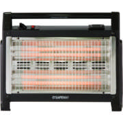 4 Bar Heater With Humidifier Black