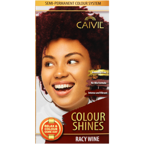 Colour Shines Semi-Permanent Hair Colour Racy Wine 90ml