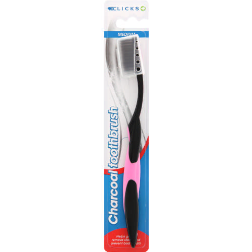 Charcoal Bristle Toothbrush Single