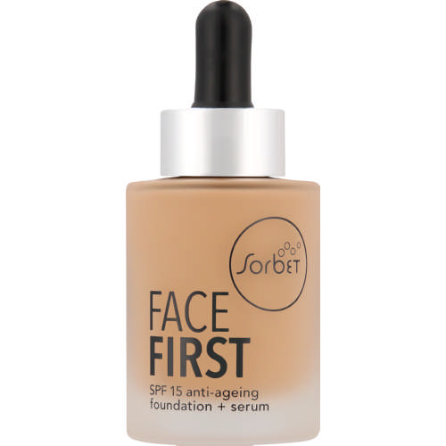 Face First SPF15 Anti-Ageing Foundation + Serum Linen 30ml