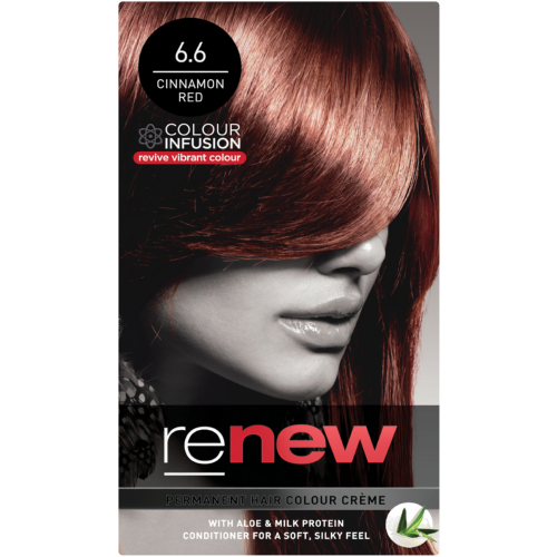 Renew Colour Infusion Permanent Hair Colour Creme Cinnamon Red  - Clicks