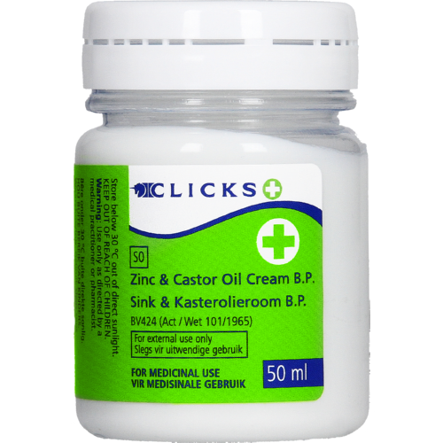 Zinc & Castor Oil Cream 50g