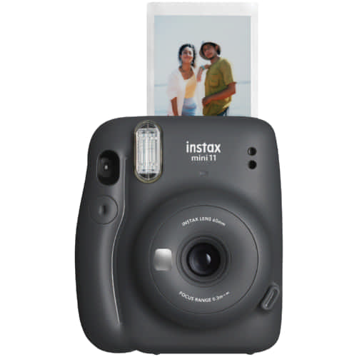 Instax Mini 11 Camera Charcoal Grey - Clicks