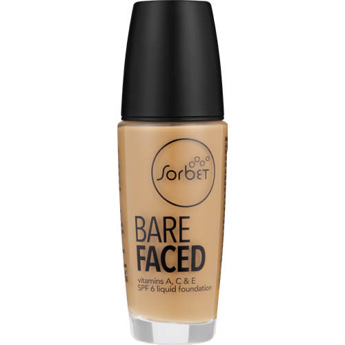 Bare Faced SPF6 Liquid Foundation Noisette 30ml