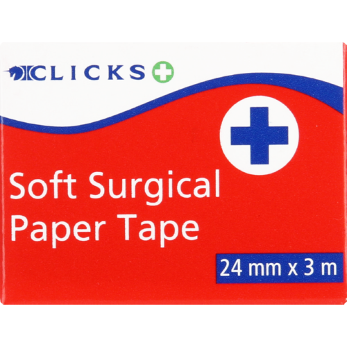 Soft Surgical Paper Tape 24mm x 3m