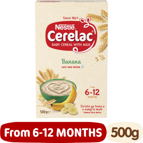 Cerelac Baby Cereal With Milk Banana 500g