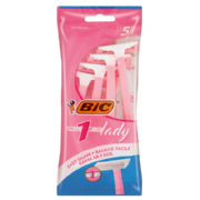 Lady Single Blade Disposable Razors 5 Pack