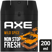 Aerosol Deodorant Body Spray Wild Spice 200ml