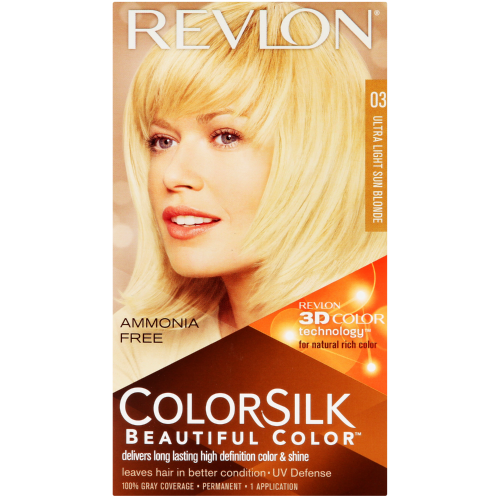 ColorSilk Permanent Hair Color Ultra Light Blonde 03