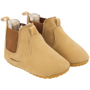 Unisex Tan Suede Ankle Boot 12-18M