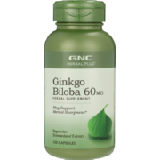 Herbal Plus Ginkgo Biloba 100 Capsules
