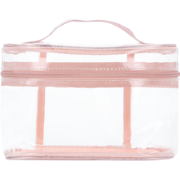 PVC Vanity Bag With Rose Gold Trim