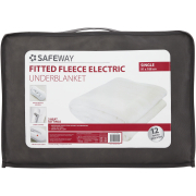 Fleece Fitted Electric Blanket Single