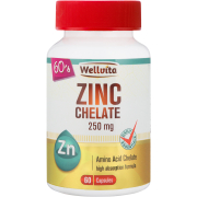 25mg Zinc Chelate Amino Acid Chelate Capsules 60 Capsules