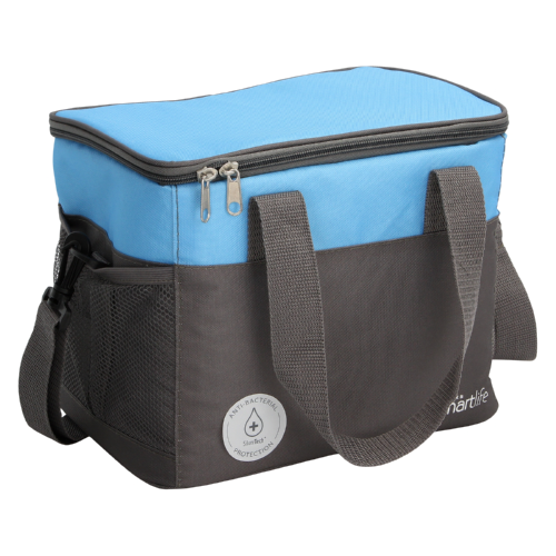 Smartlife Medium Lunch Bag Blue & Grey - Clicks