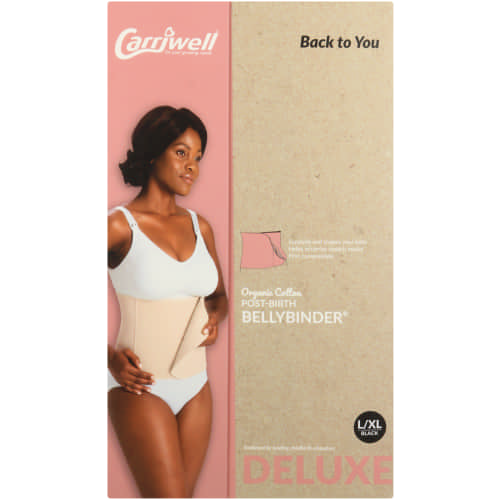 Carriwell Belly Binder Black L/XL - Clicks