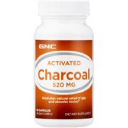 Activated Charcoal 520mg 60 Capsules