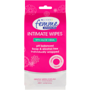 Intimate Wipes Indiviadually Wrapped 40 Wipes