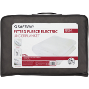 Fleece Fitted Electric Blanket Double