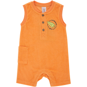 Boys Short Leg All Over Print Romper 18-24M