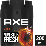 Aerosol Deodorant Body Spray Musk 200ml