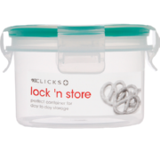 Lock 'n Store Plastic Container Round 300ml