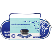 Medication Cooler Bag With 2 Reusable Ice Packs
