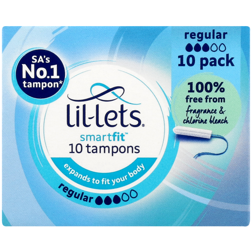 Lil-Lets SmartFit Tampons Regular 10 Pack - Clicks