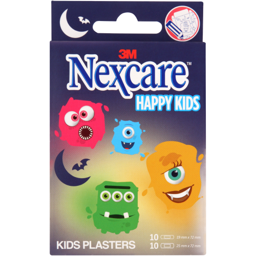 Happy Kids Plasters Monster 20 Plasters