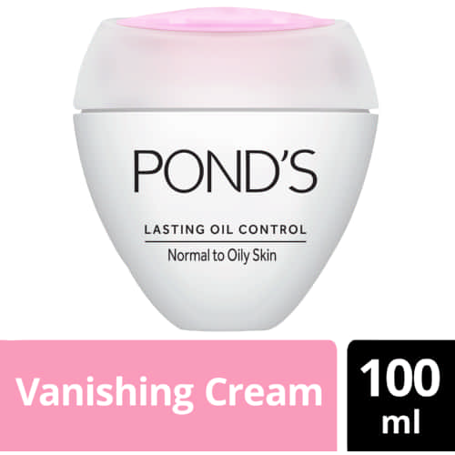 Lasting Oil Control Vanishing Face Cream Moisturizer For Oily Skin 100ml