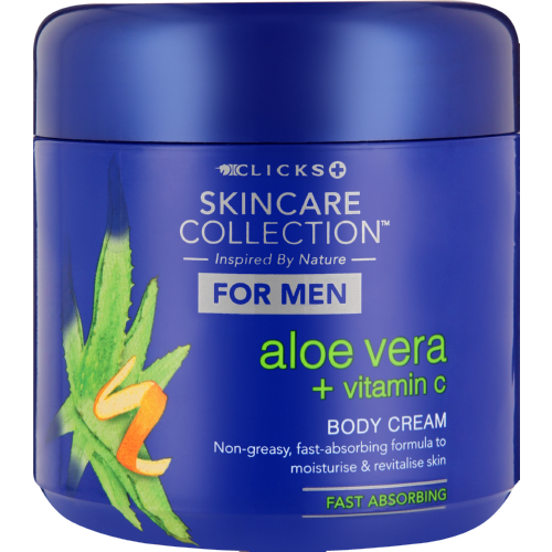 For Men Body Cream Aloe Vera 470ml