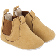 Unisex Tan Suede Ankle Boot 3-6M