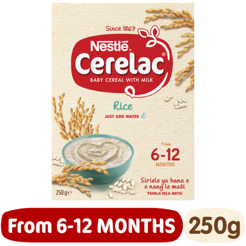 Cerelac Baby Cereal With Milk Rice From 6 Months 250g
