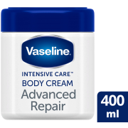 Intensive Care Fragrance Free Body Cream Advanced Dry Skin Repair 400ml