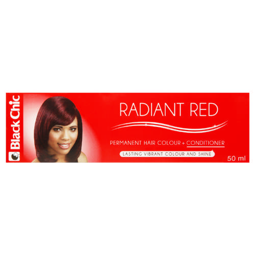 Black Chic Permanent Hair Colour Creme Radiant Red 50ml Clicks