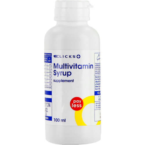 Multivitamin Syrup Supplement 100ml