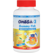 Omega-3 Gummy Fish Orange 120 Gummy Fish