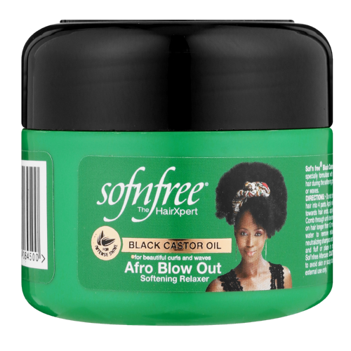 Sofn'free Black Castor Oil Hair Relaxer 125ml - Clicks