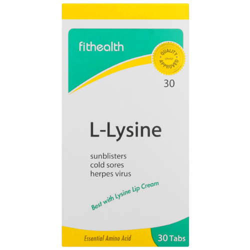 L-lysine 30 Tablets