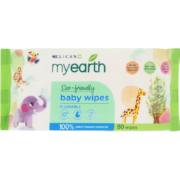 Eco-Friendly Flushable Baby Wipes 90 Wipes