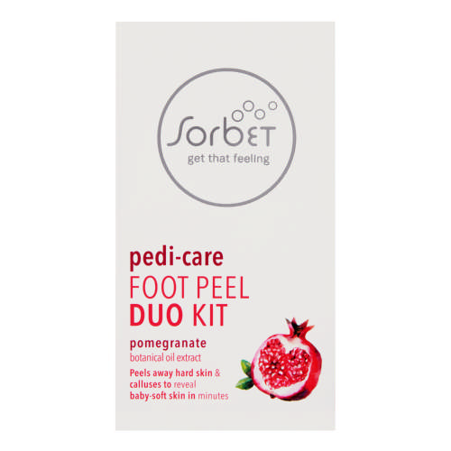 Pedi-Care Foot Peel Duo Kit Pomegranate