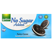 No Added Suger Sandwich Cookies Twins Cocoa 210g