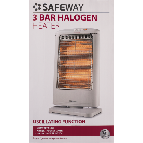 3 Bar Halogen Heater