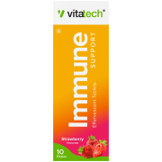 Vita+ Immune Support Effervescent Strawberry 10 Fizzies