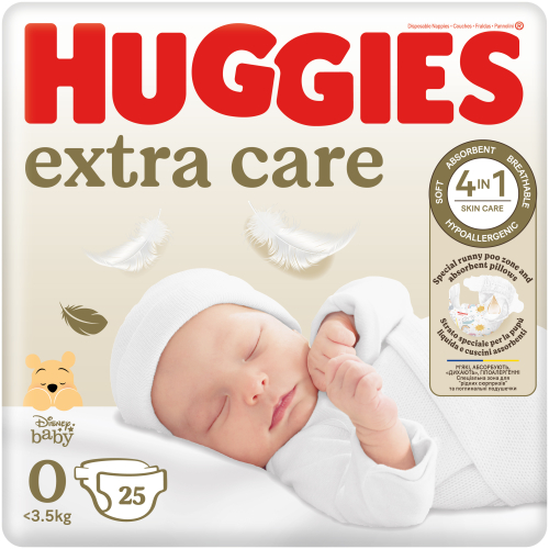 Extra Care Nappies Size 0 25's