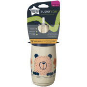 Insulated Straw Cup Grey